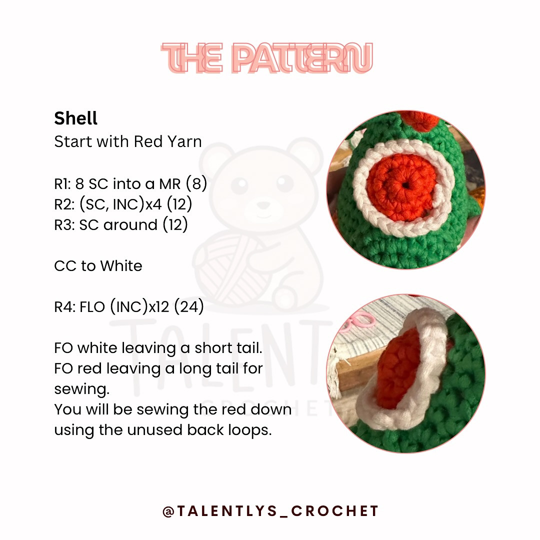 Free Crochet Yoshi Pattern: Amigurumi Toy