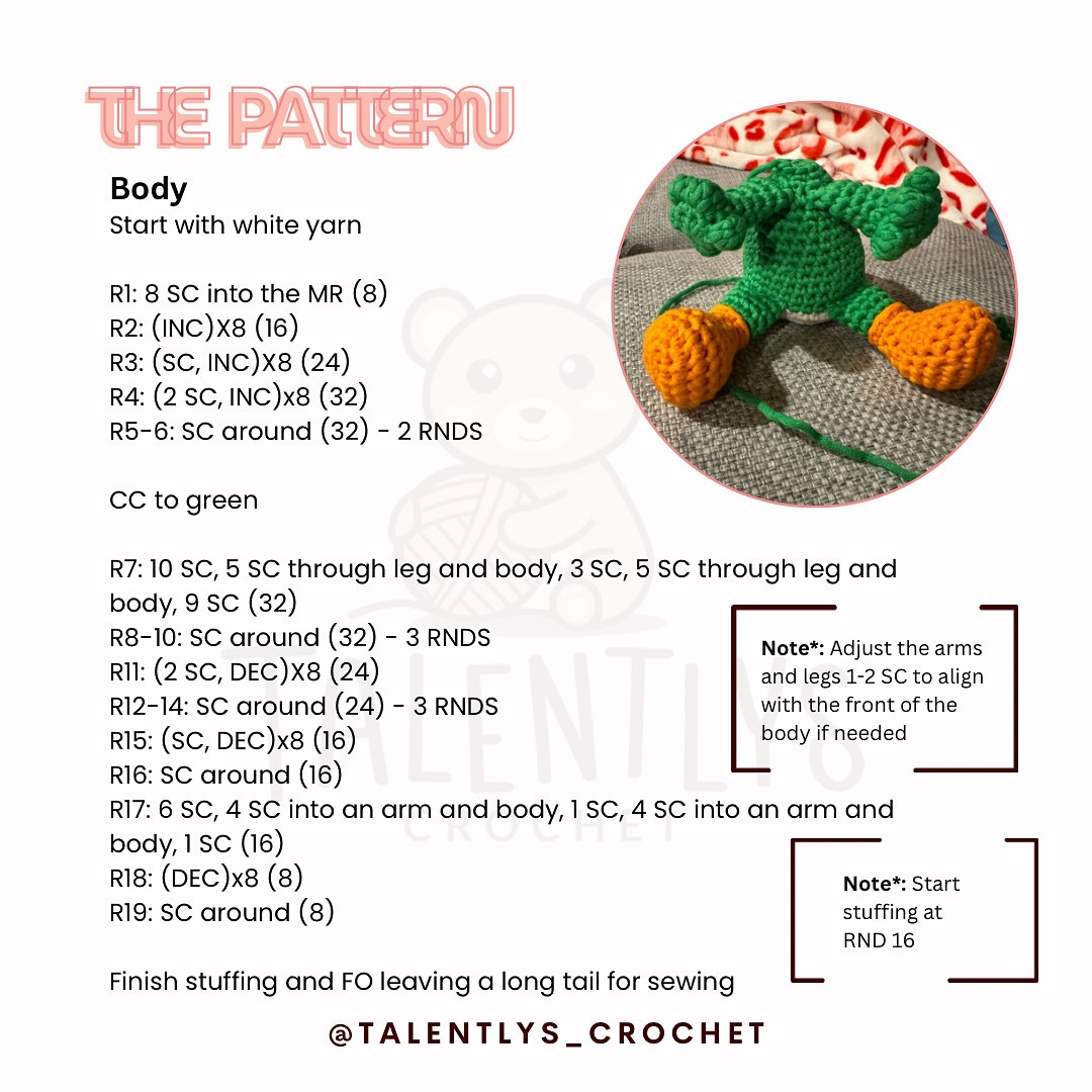 Free Crochet Yoshi Pattern: Amigurumi Toy