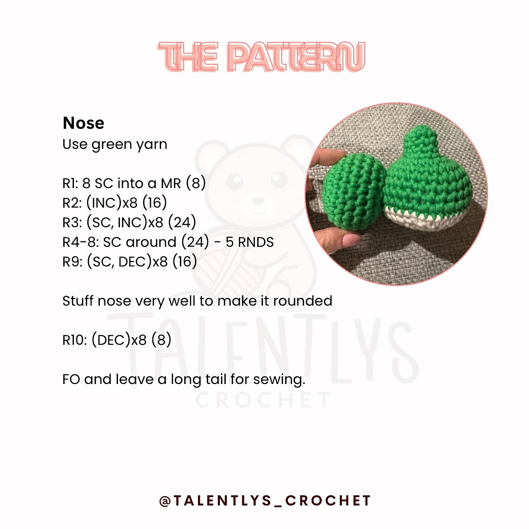 Free Crochet Yoshi Pattern: Amigurumi Toy