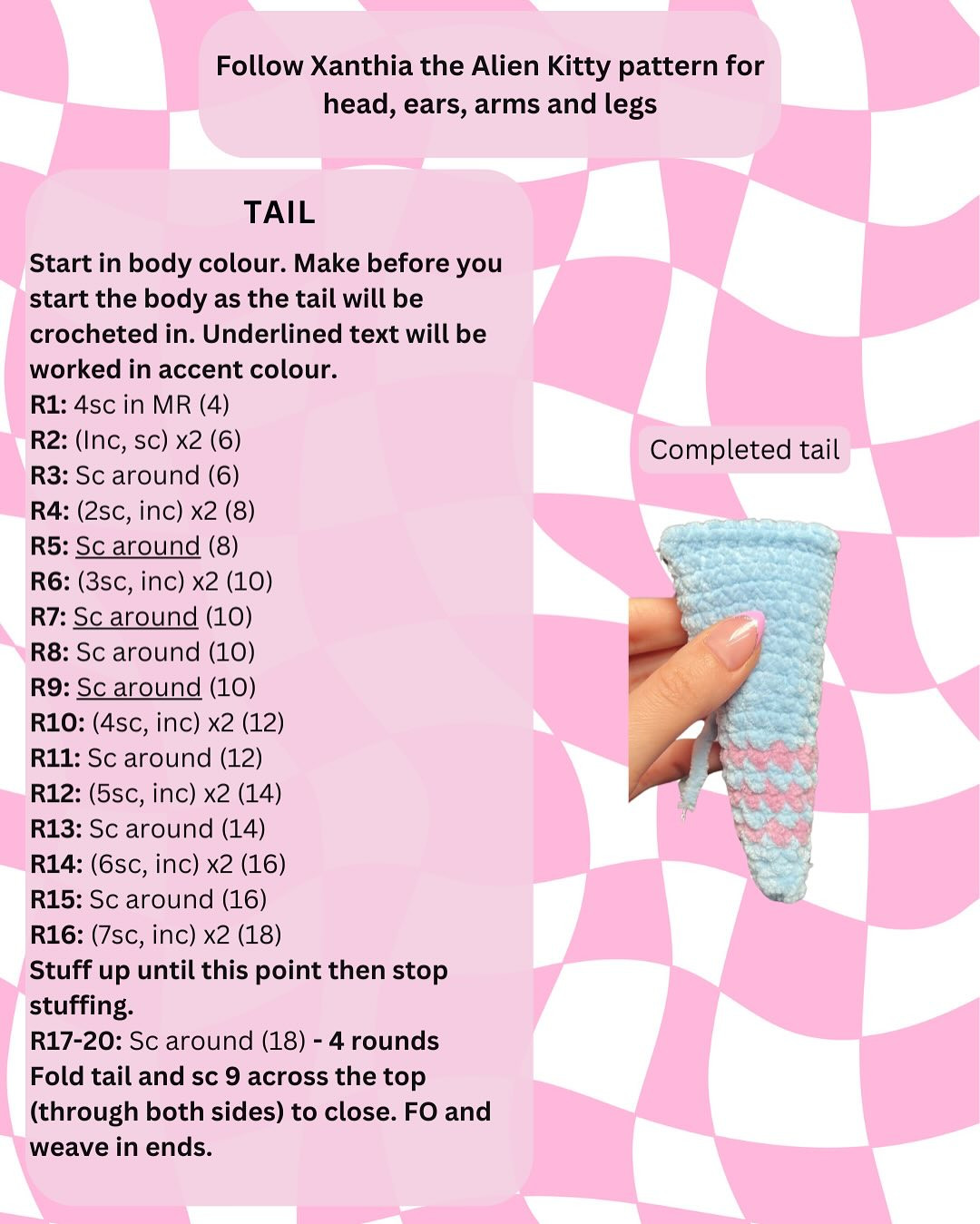 Free Dragon Kitty Crochet Pattern Mod