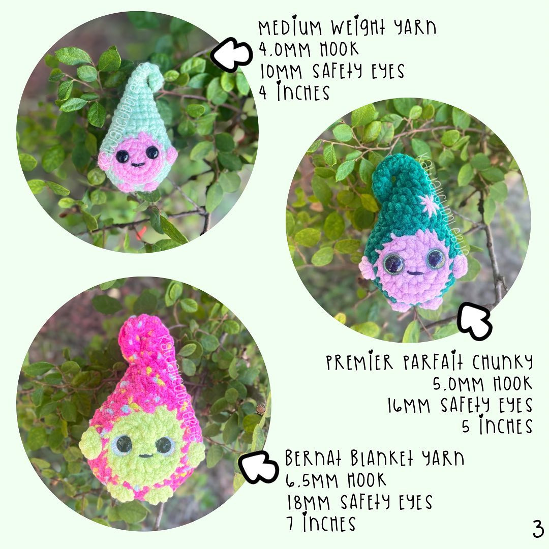 Free Kawaii-Kin Crochet Pattern