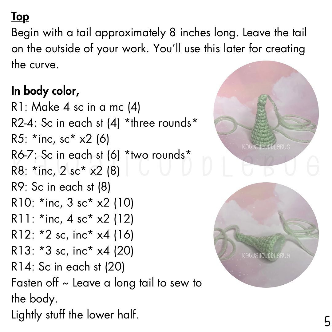 Free Kawaii-Kin Crochet Pattern