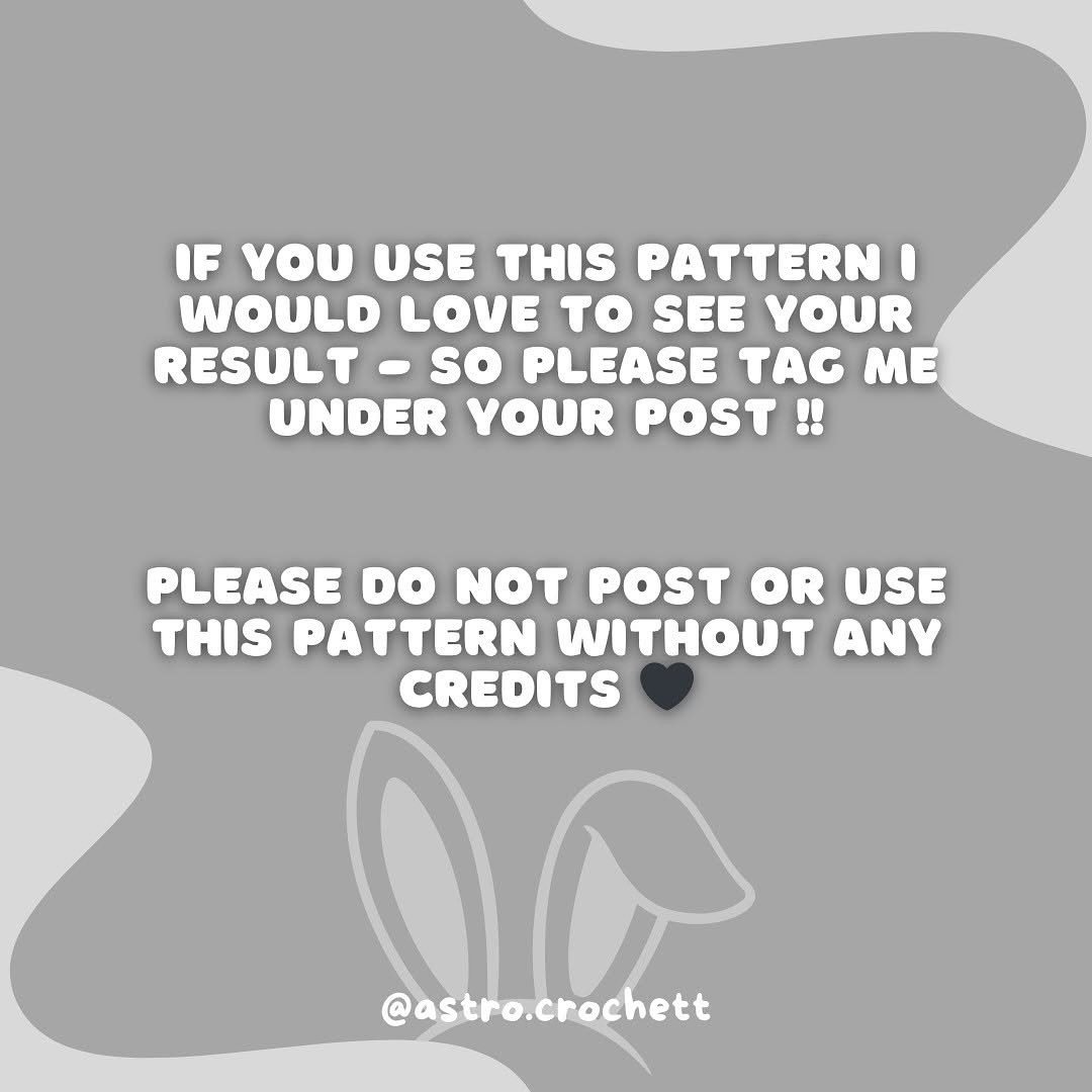Free Miffy Crochet Keychain Pattern