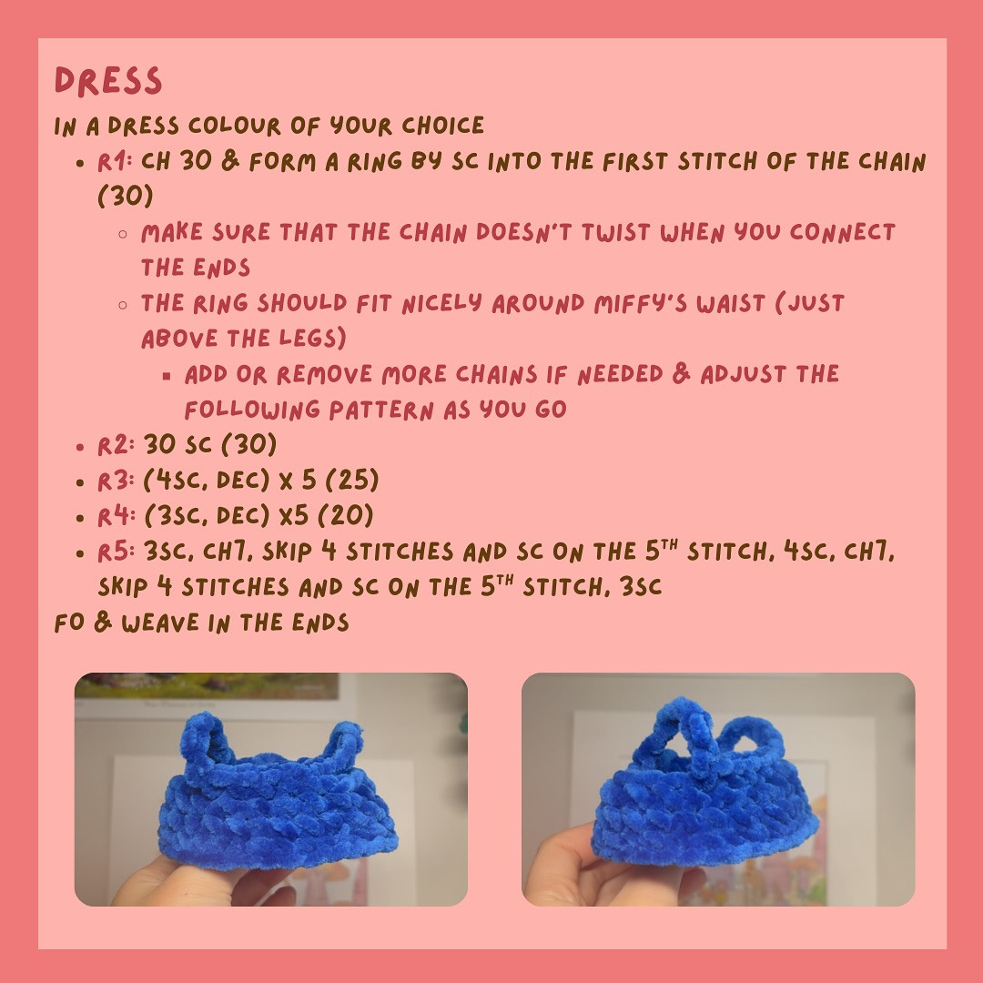 Free Miffy Crochet Pattern