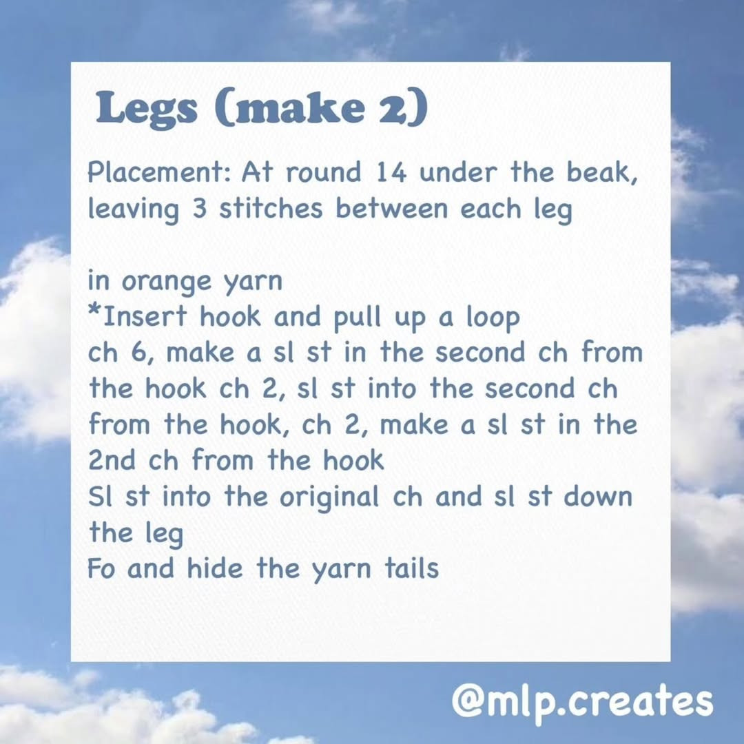 Free Mini Seagull Crochet Pattern: Low-Sew