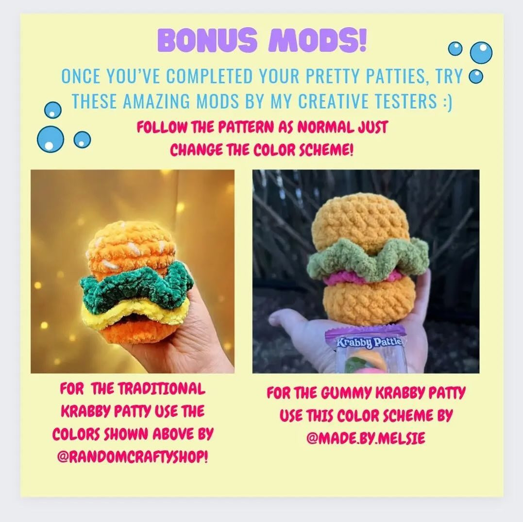 Free Pretty Patty Crochet Pattern cake