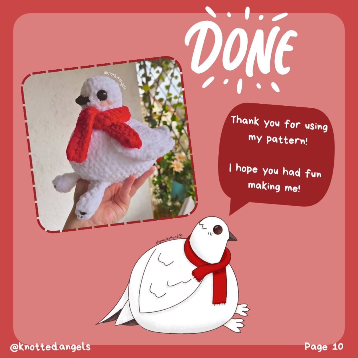 Free Ptarmigan Crochet Pattern: No Sew Needed!