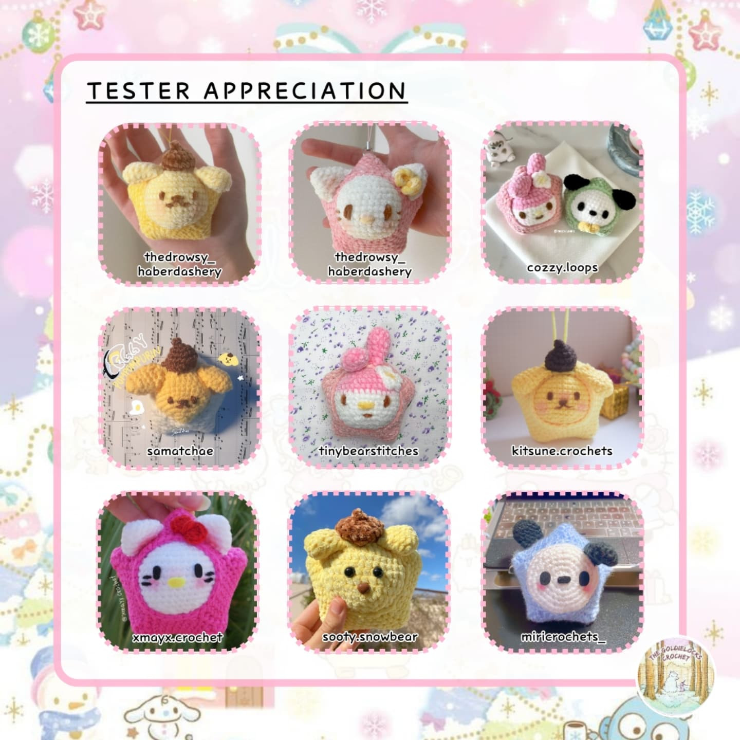 Free Sanrio Twinkles Crochet Pattern!
