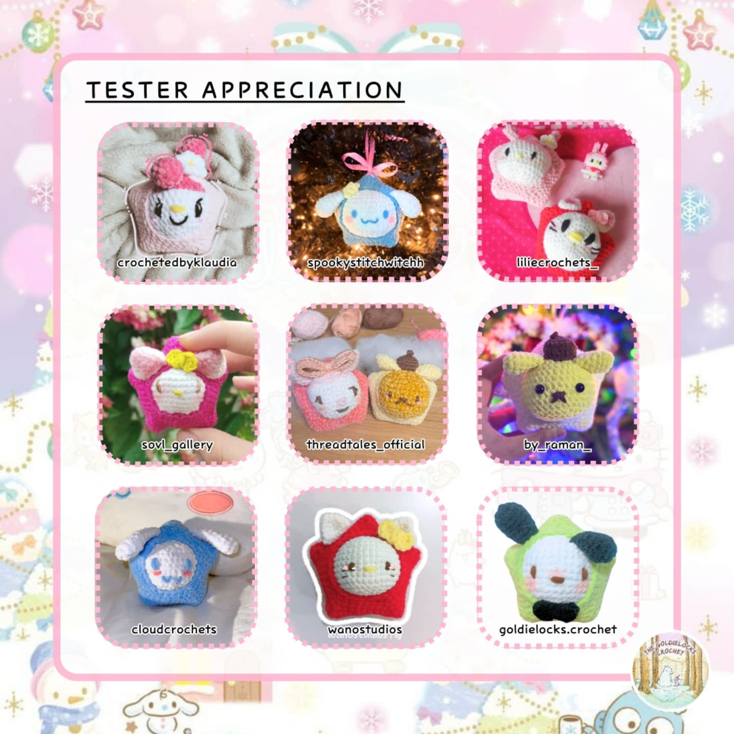 Free Sanrio Twinkles Crochet Pattern!