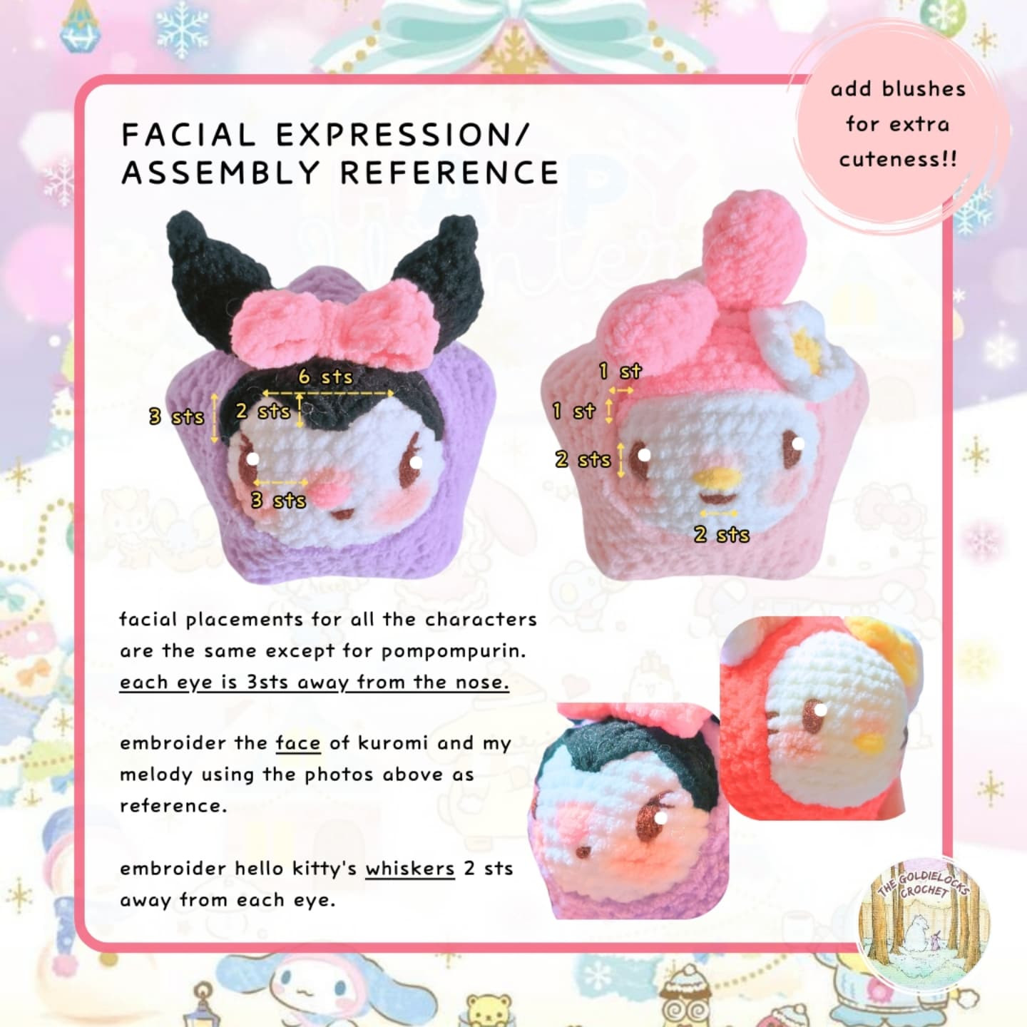 Free Sanrio Twinkles Crochet Pattern!
