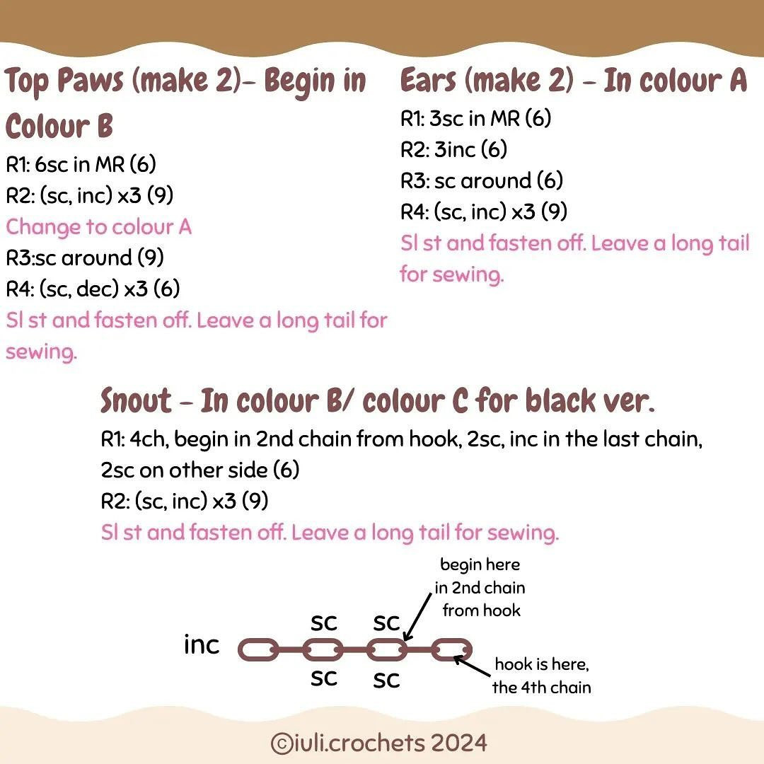 Free Shiba Inu Crochet Pattern for Beginners!