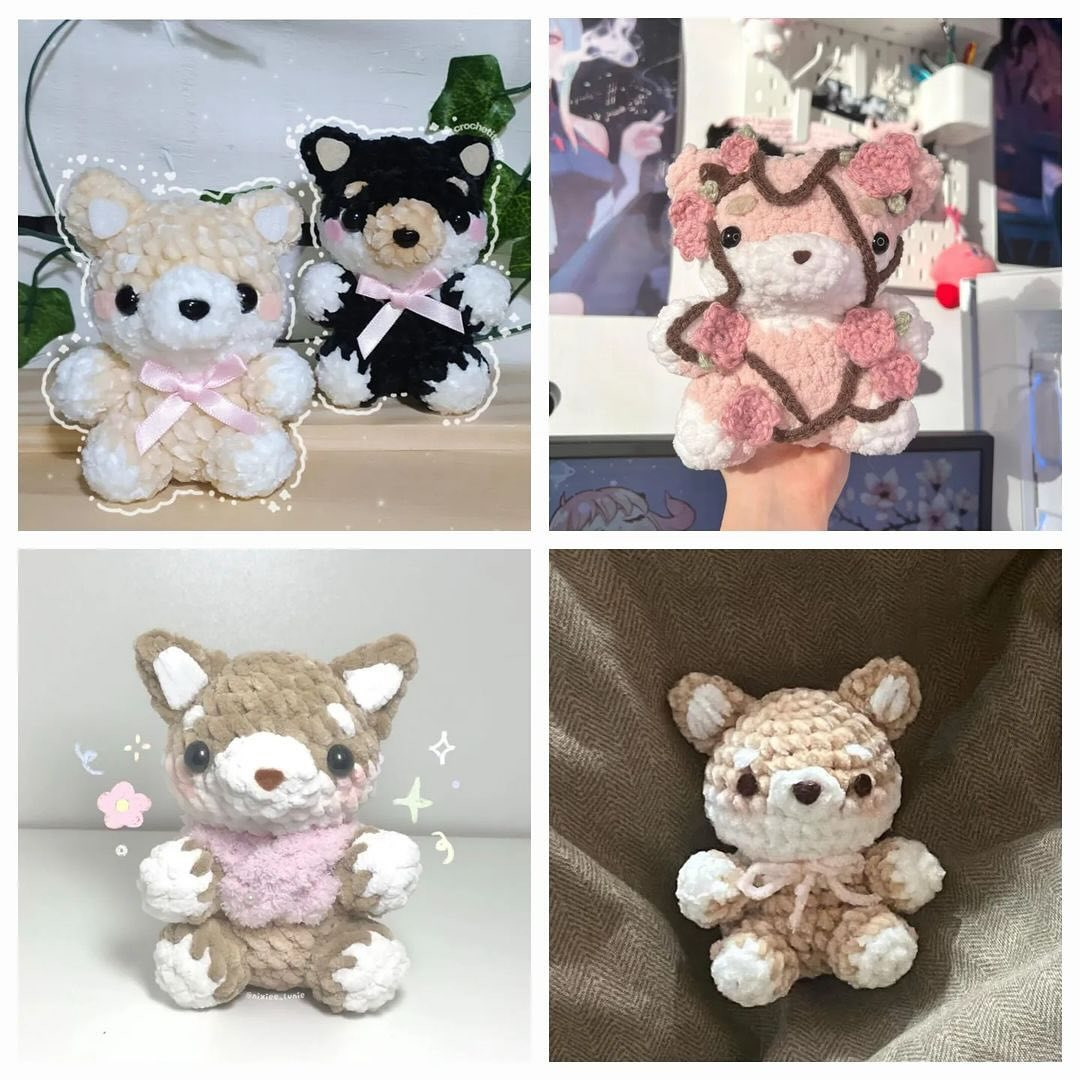 Free Shiba Inu Crochet Pattern for Beginners!