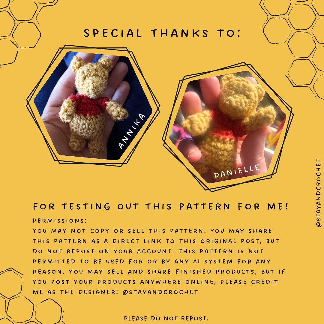 Free Winnie the Pooh Crochet Pattern