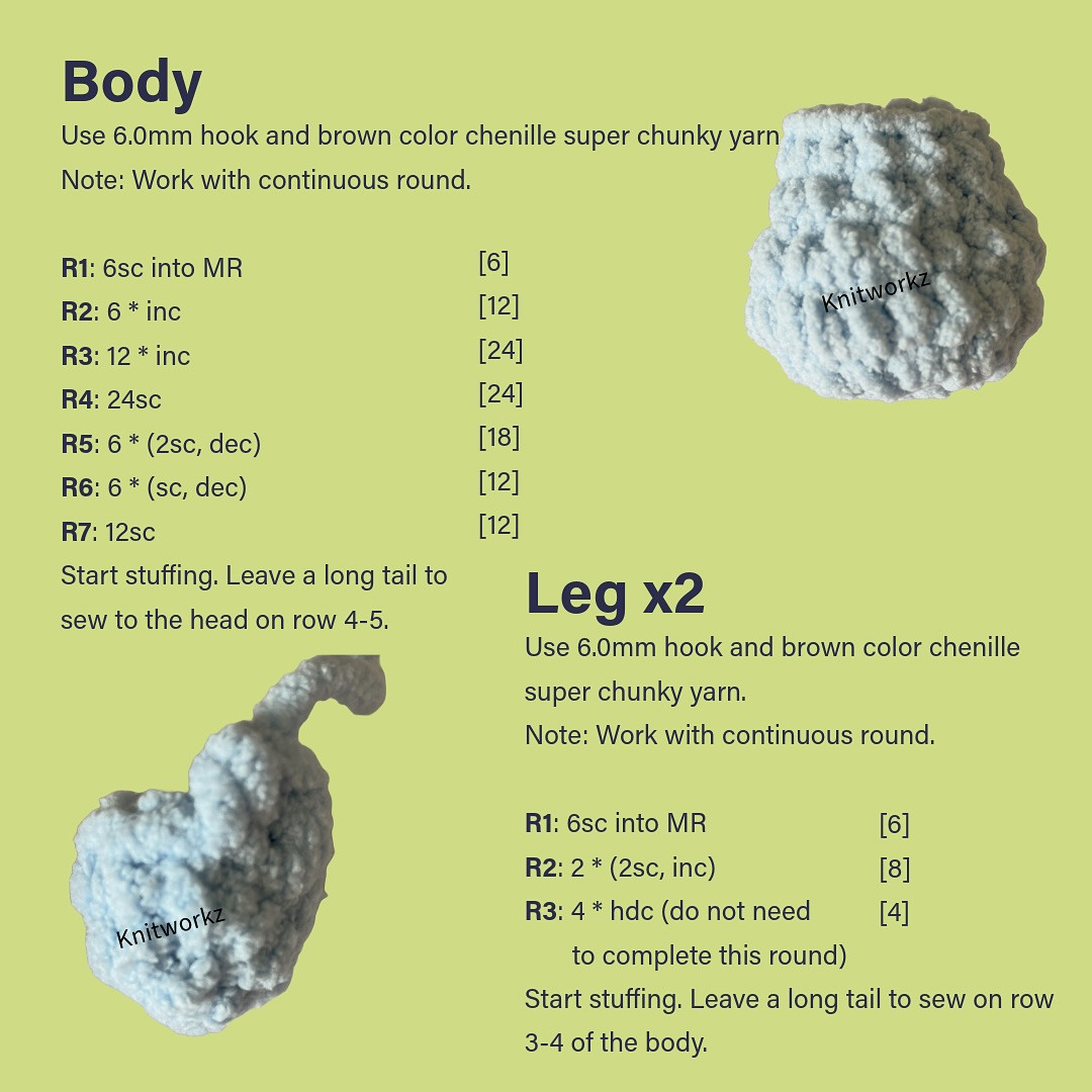 Free Zimomo Crochet Pattern: Adorable amigurumi!