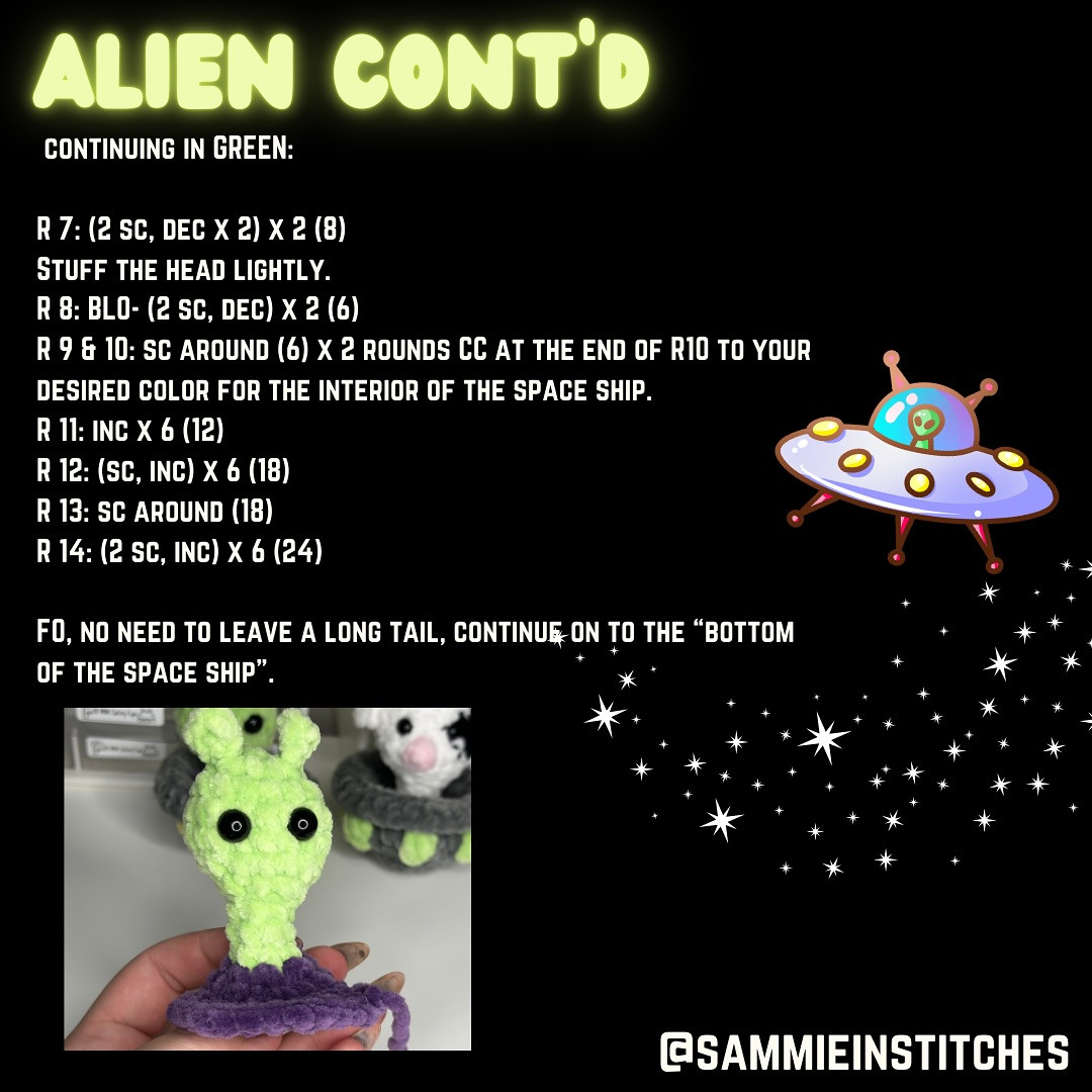 Galactic Pop It Amigurumi Crochet Chart