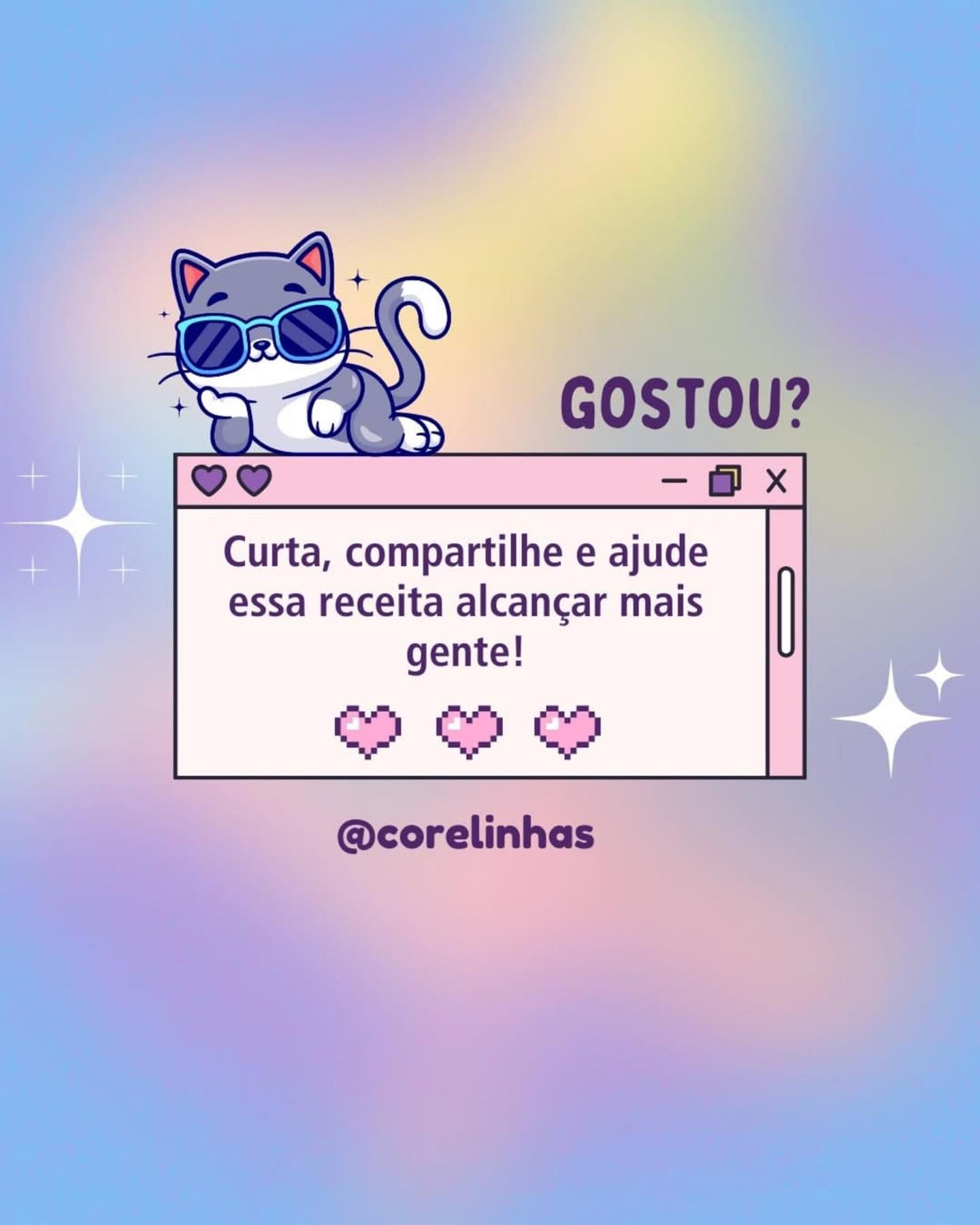 GATO SHAKE: Gráfico de crochê grátis