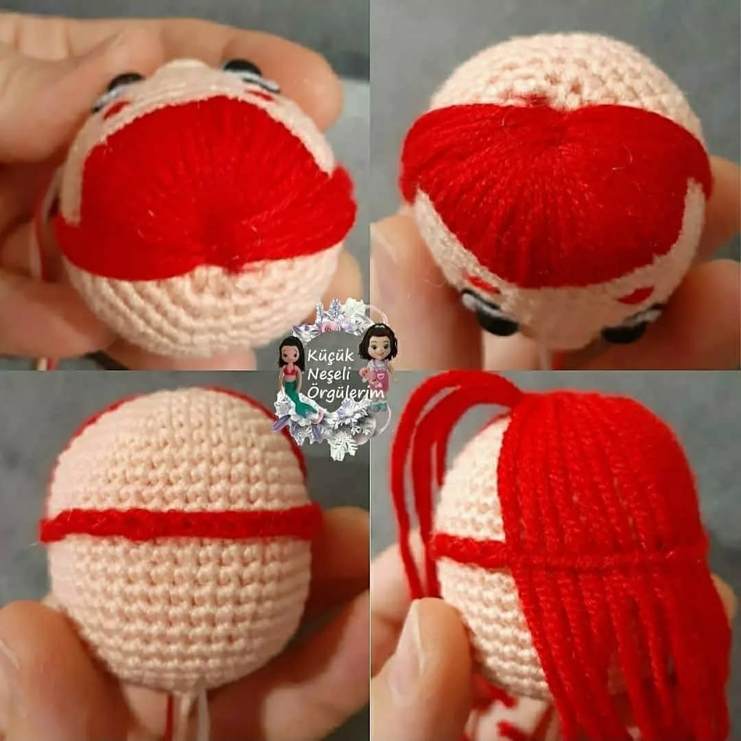 Gökkuşağı Ruby Amigurumi Örgü Şeması