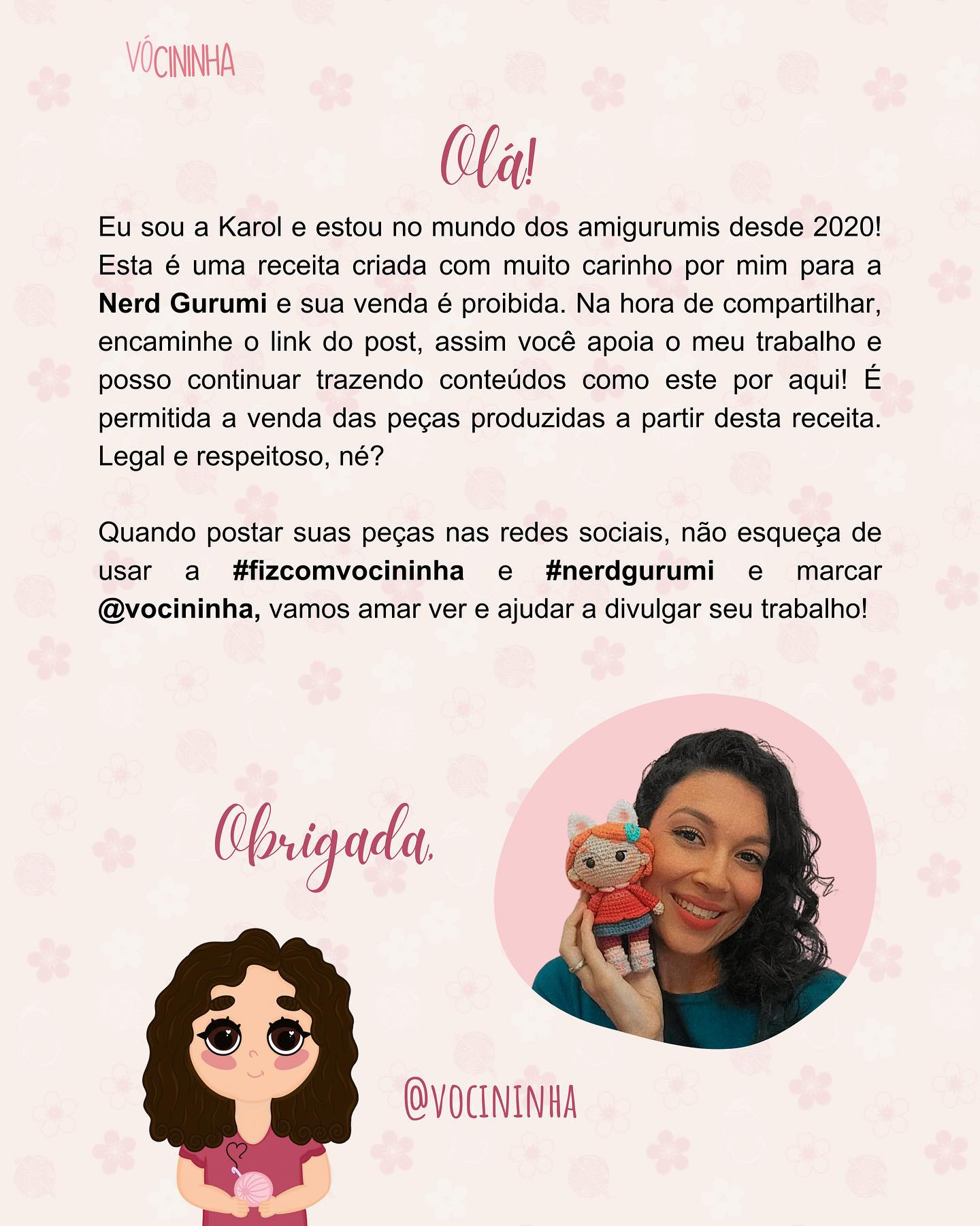 Gráfico de Amigurumi Coraline: Receita Grátis!