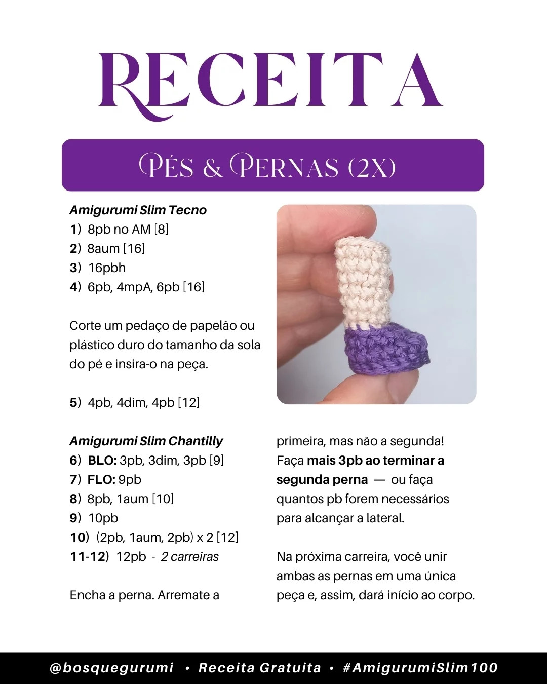 Gráfico de amigurumi grátis: Rainha Má