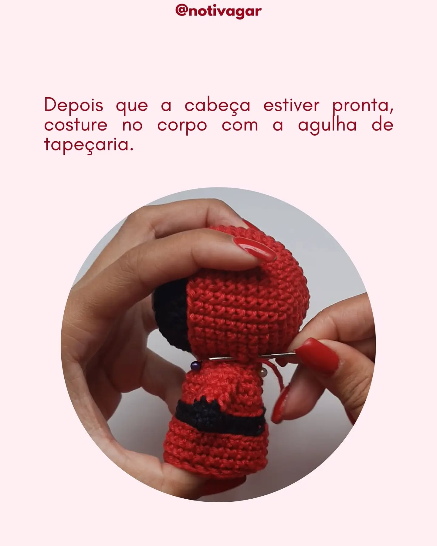 Gráfico de Amigurumi Guarda do Squid Game