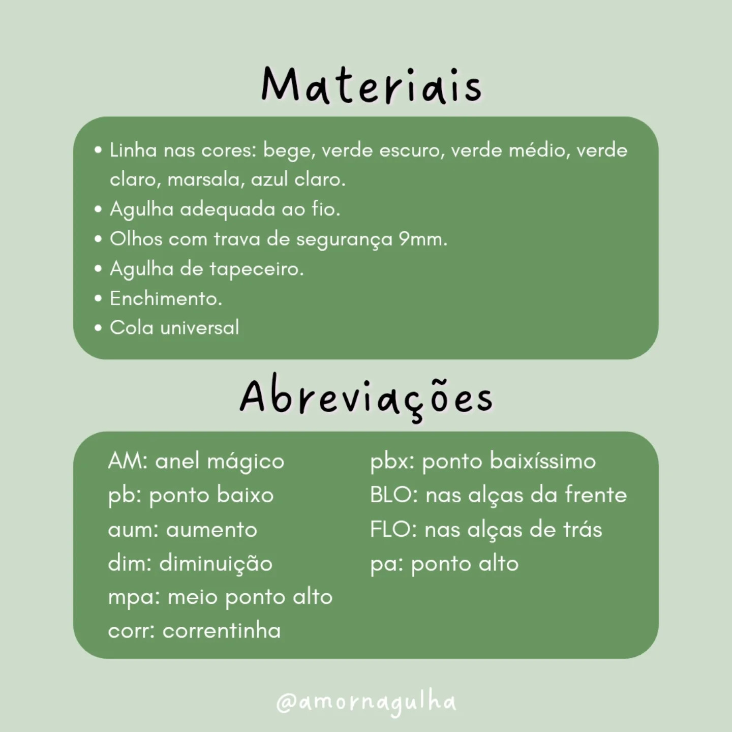 Gráfico de amigurumi Maomao: receita gratuita
