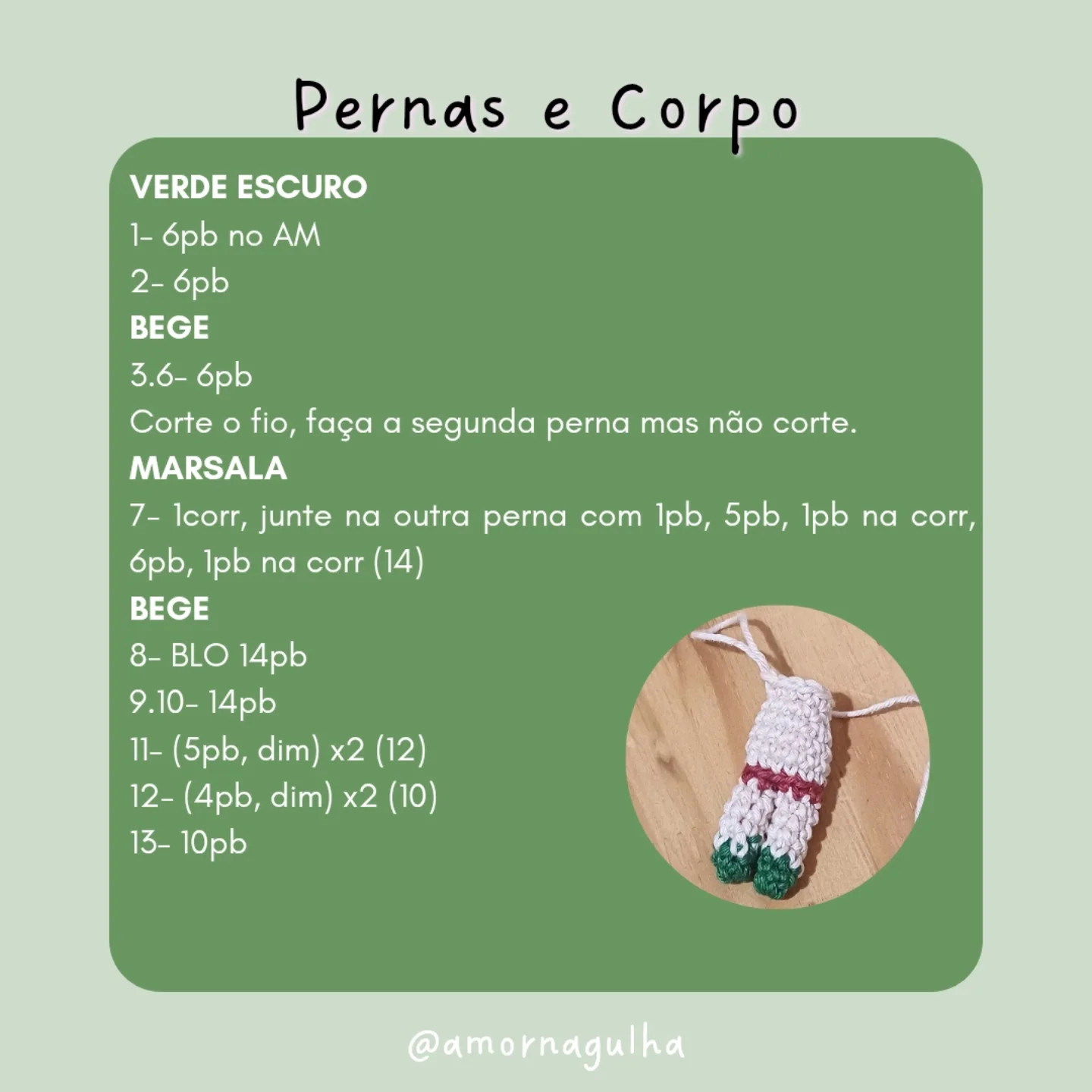 Gráfico de amigurumi Maomao: receita gratuita