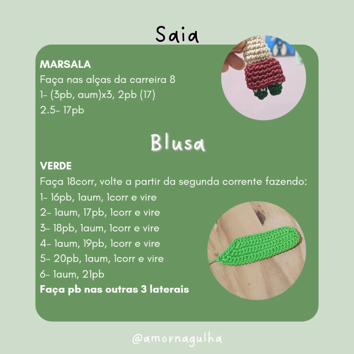 Gráfico de amigurumi Maomao: receita gratuita