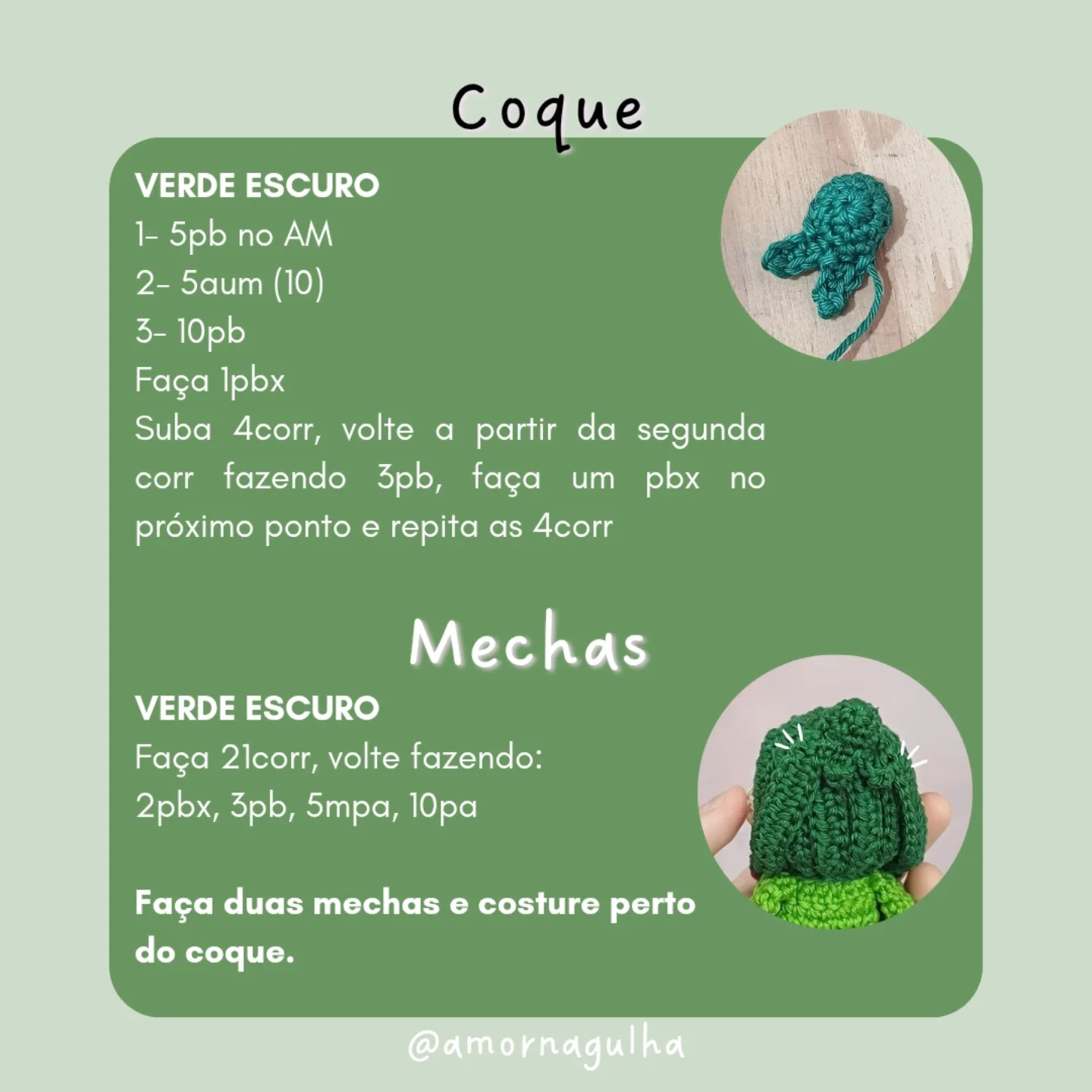 Gráfico de amigurumi Maomao: receita gratuita