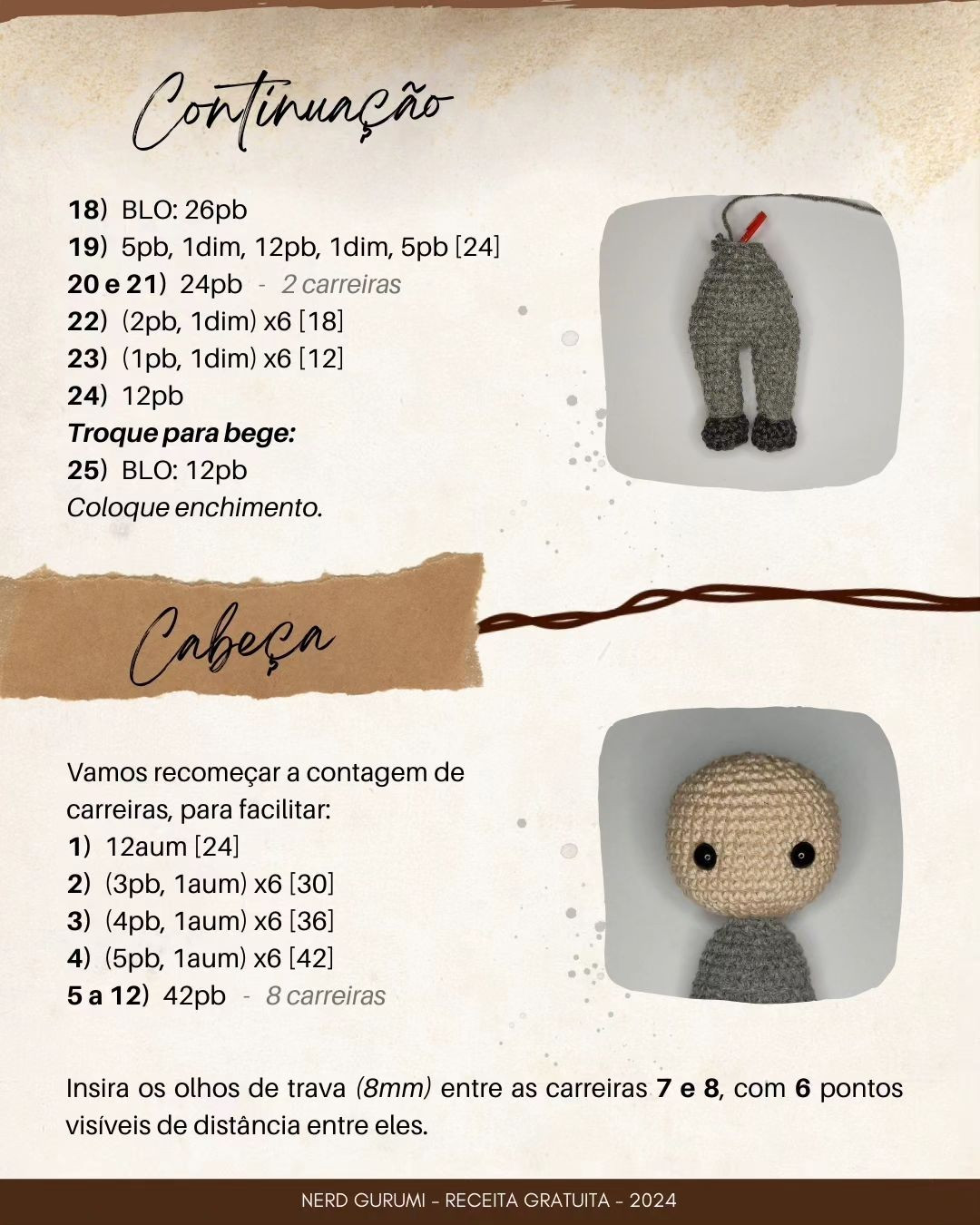 Gráfico de Amigurumi Paul Atreides - Dune - Grátis