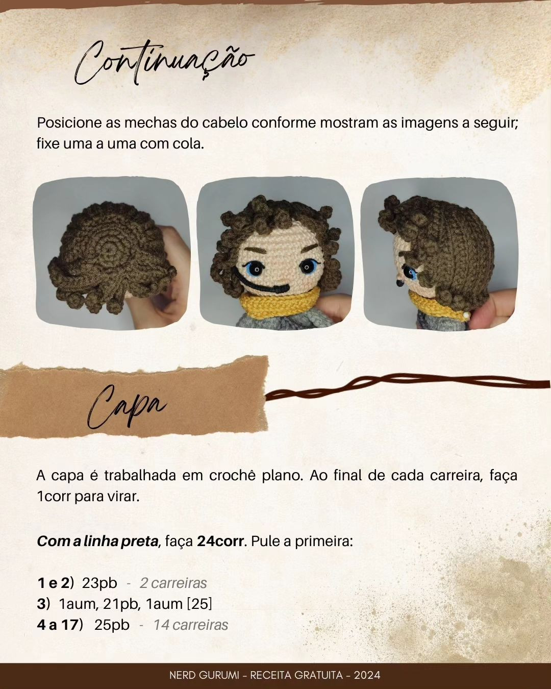 Gráfico de Amigurumi Paul Atreides - Dune - Grátis
