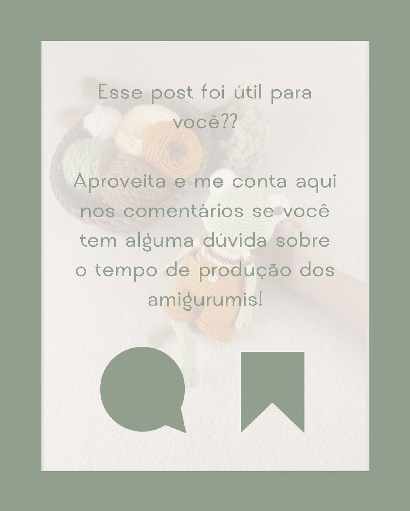 Gráfico de Amigurumi: Quanto tempo demora?