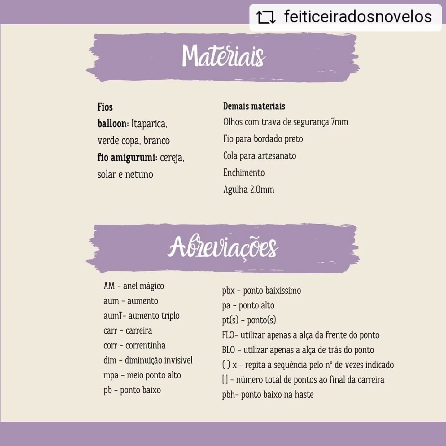 Gráfico de crochê amigurumi da Emília