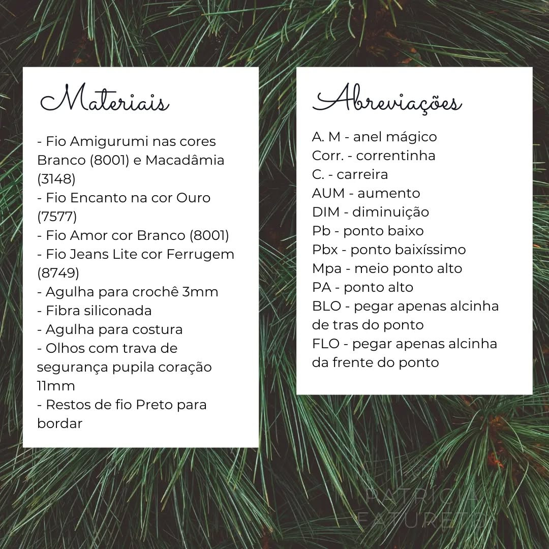Gráfico de crochê: Anjinho fofo para Natal