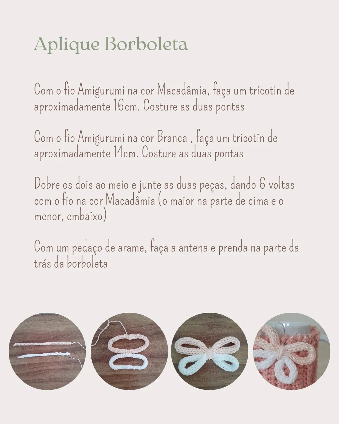 Gráfico de crochê: Capinha para caneca e descanso