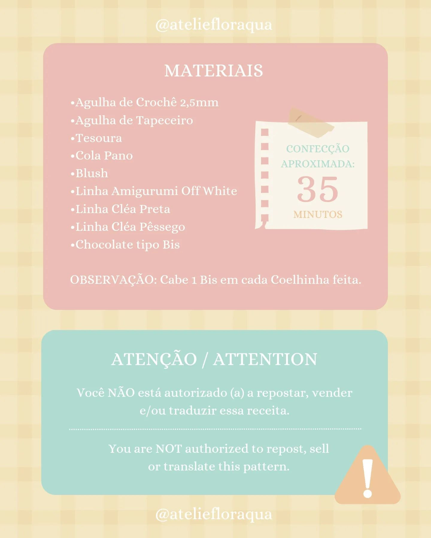 Gráfico de crochê: coelhinha Lolita porta-biscoitos