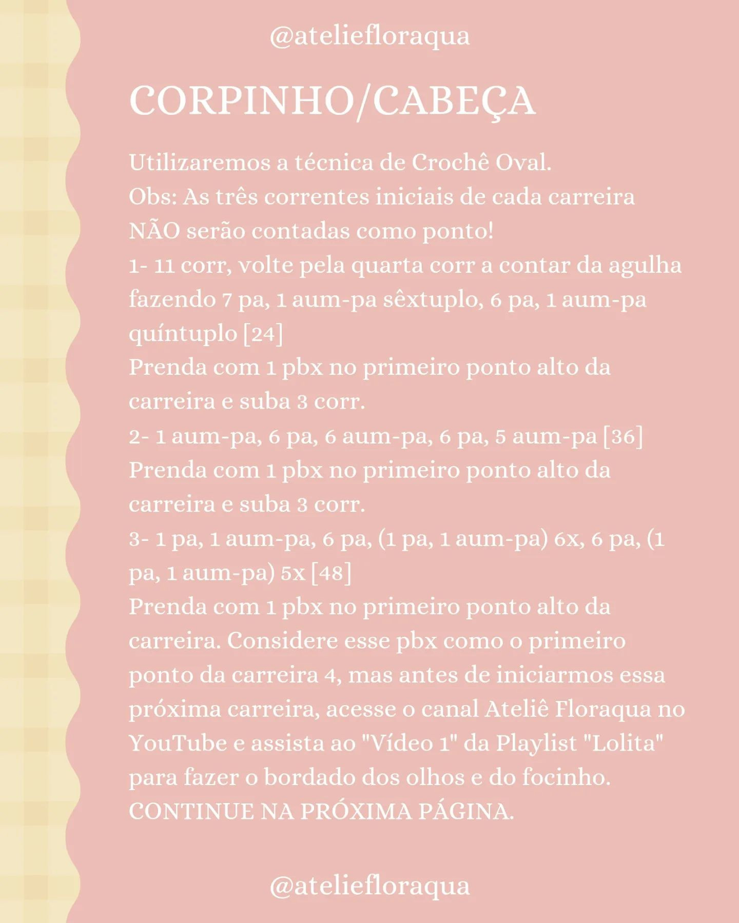 Gráfico de crochê: coelhinha Lolita porta-biscoitos
