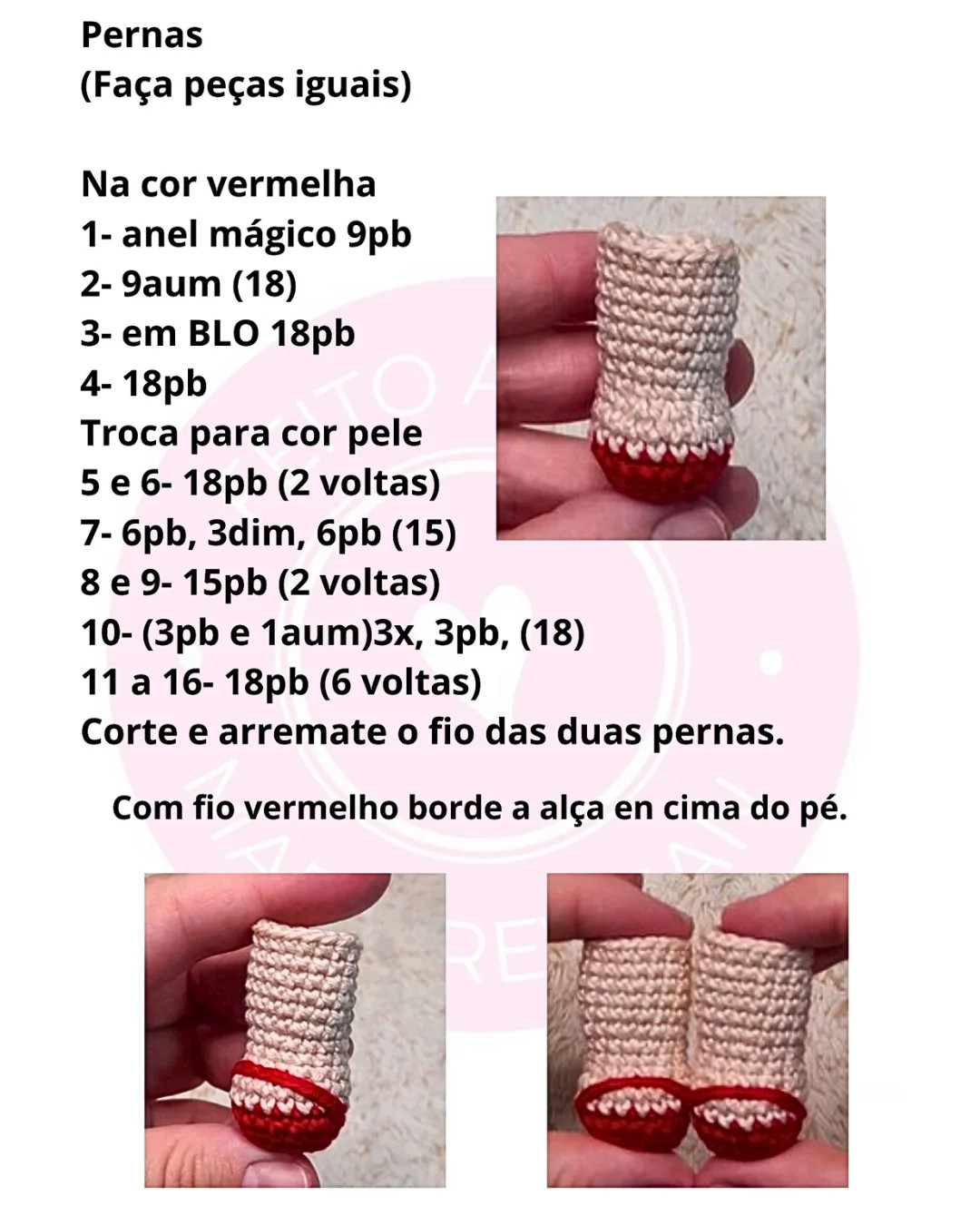 Gráfico de crochê da Branca de Neve