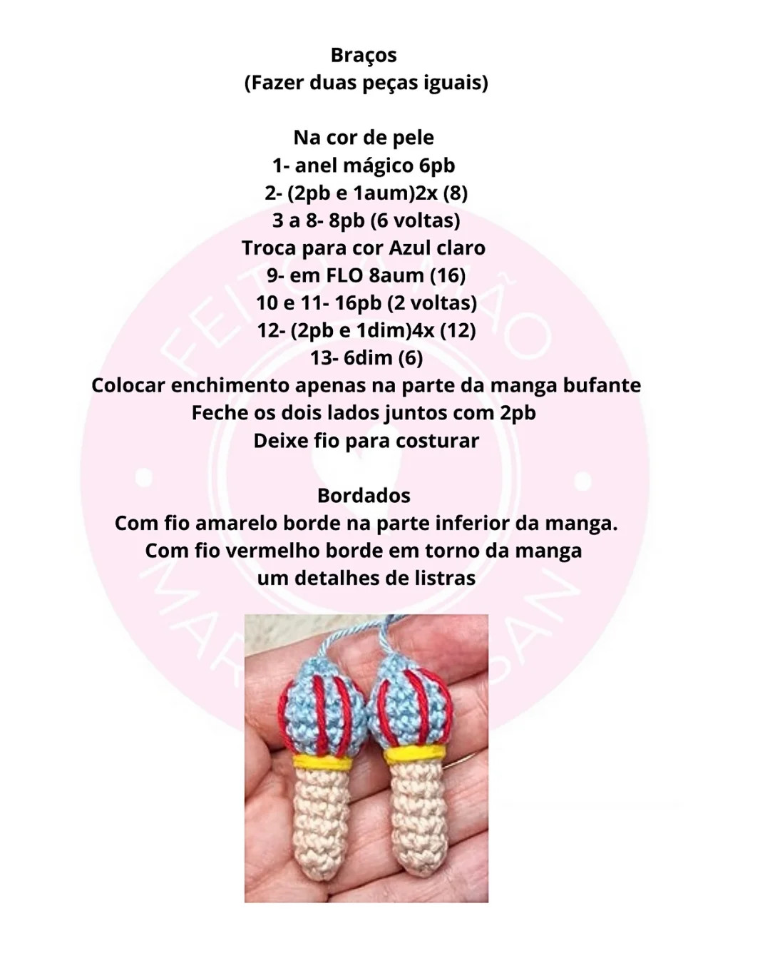 Gráfico de crochê da Branca de Neve
