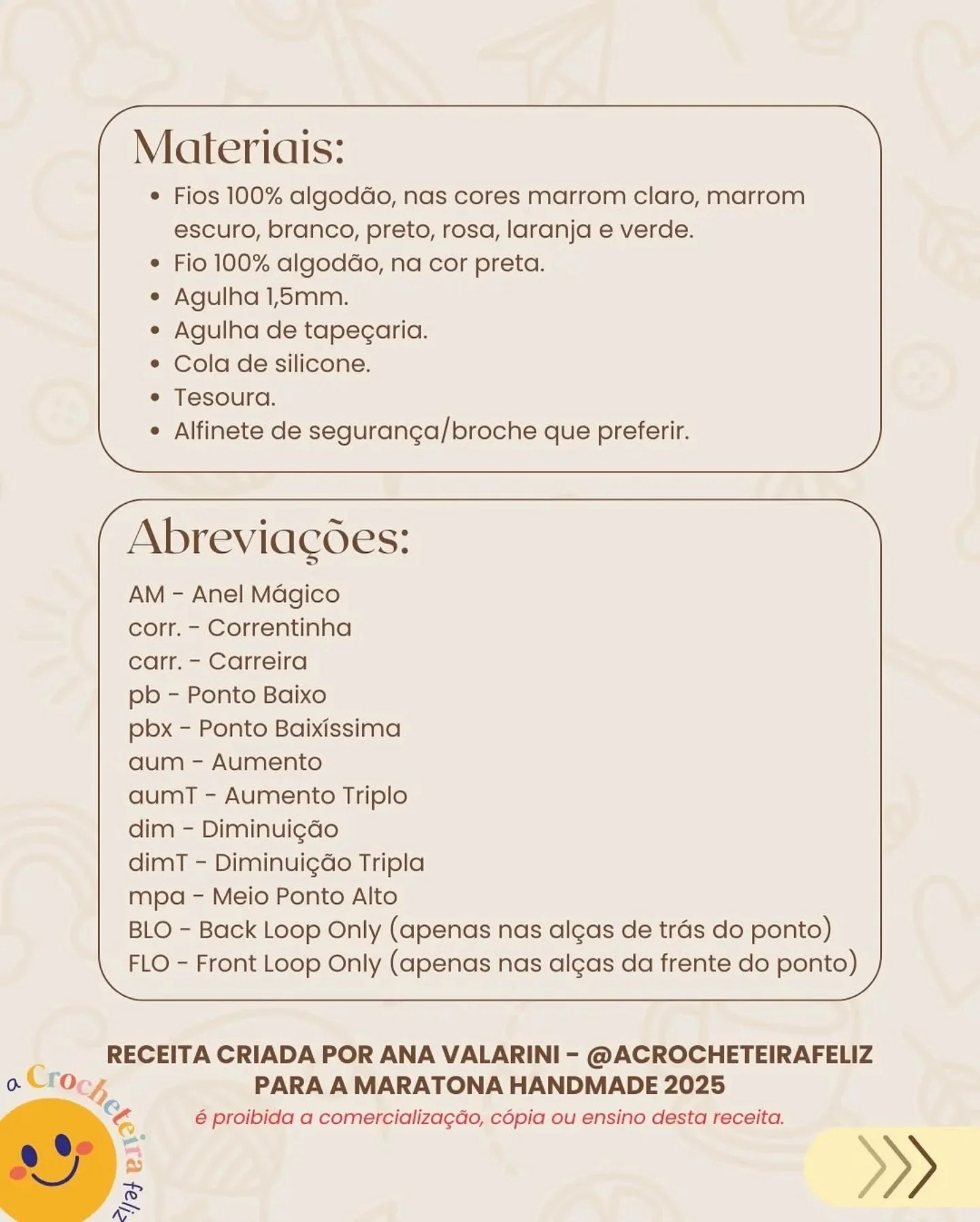 Gráfico de crochê de ursinho em xícara de café: receita gratuita.
