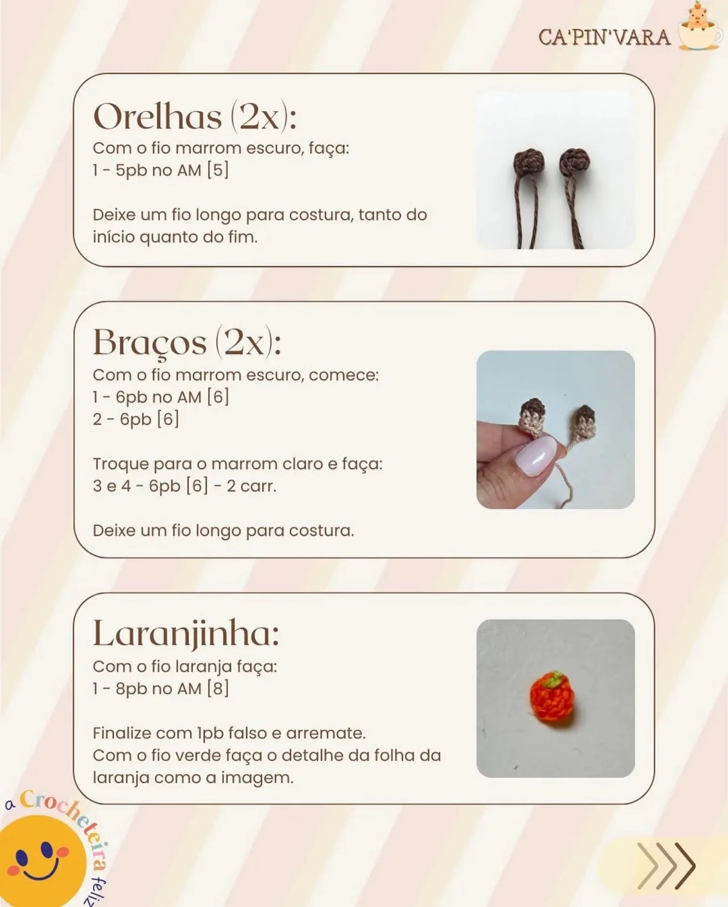 Gráfico de crochê de ursinho em xícara de café: receita gratuita.
