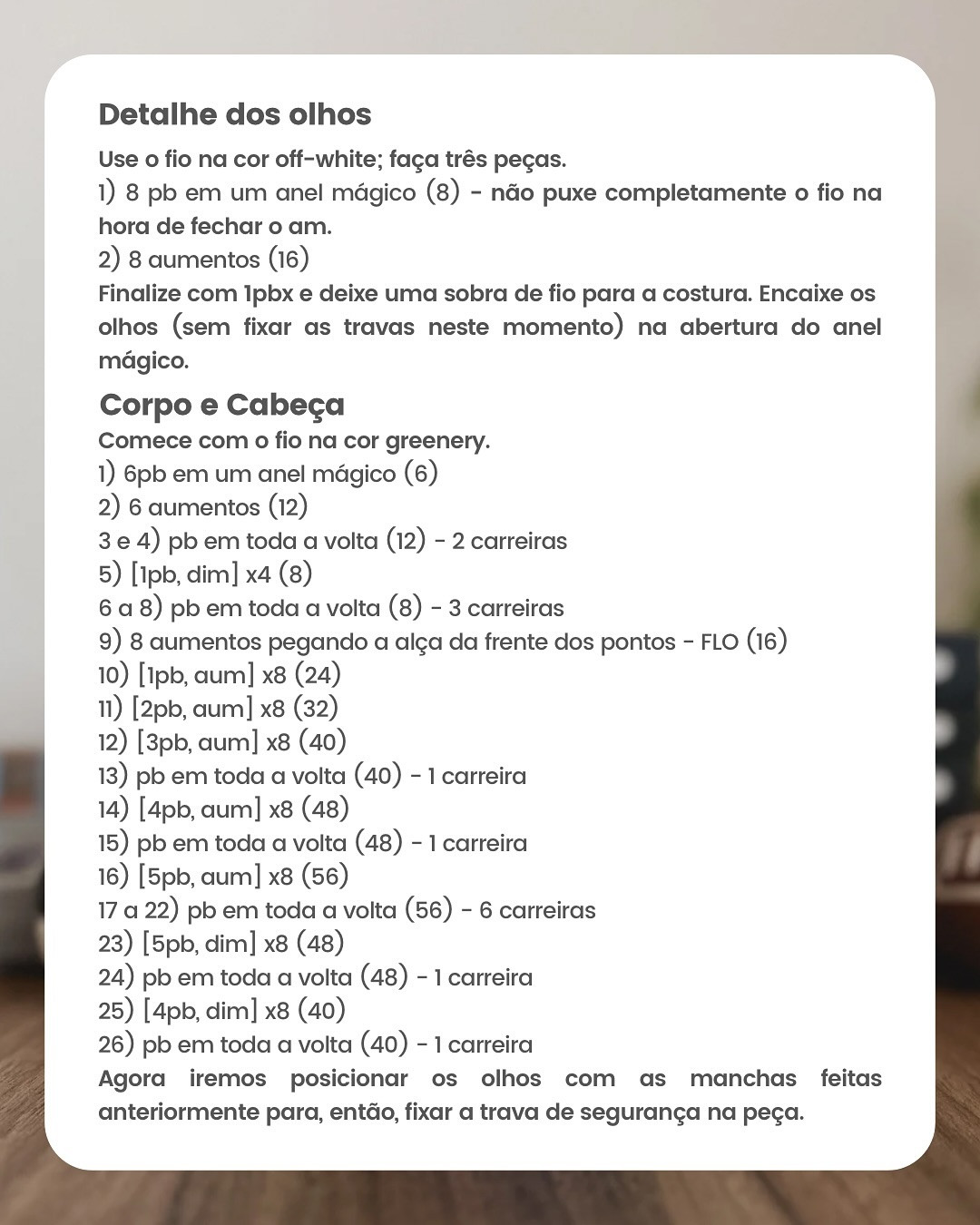 Gráfico de crochê grátis: Alien do Desafio de Janeiro