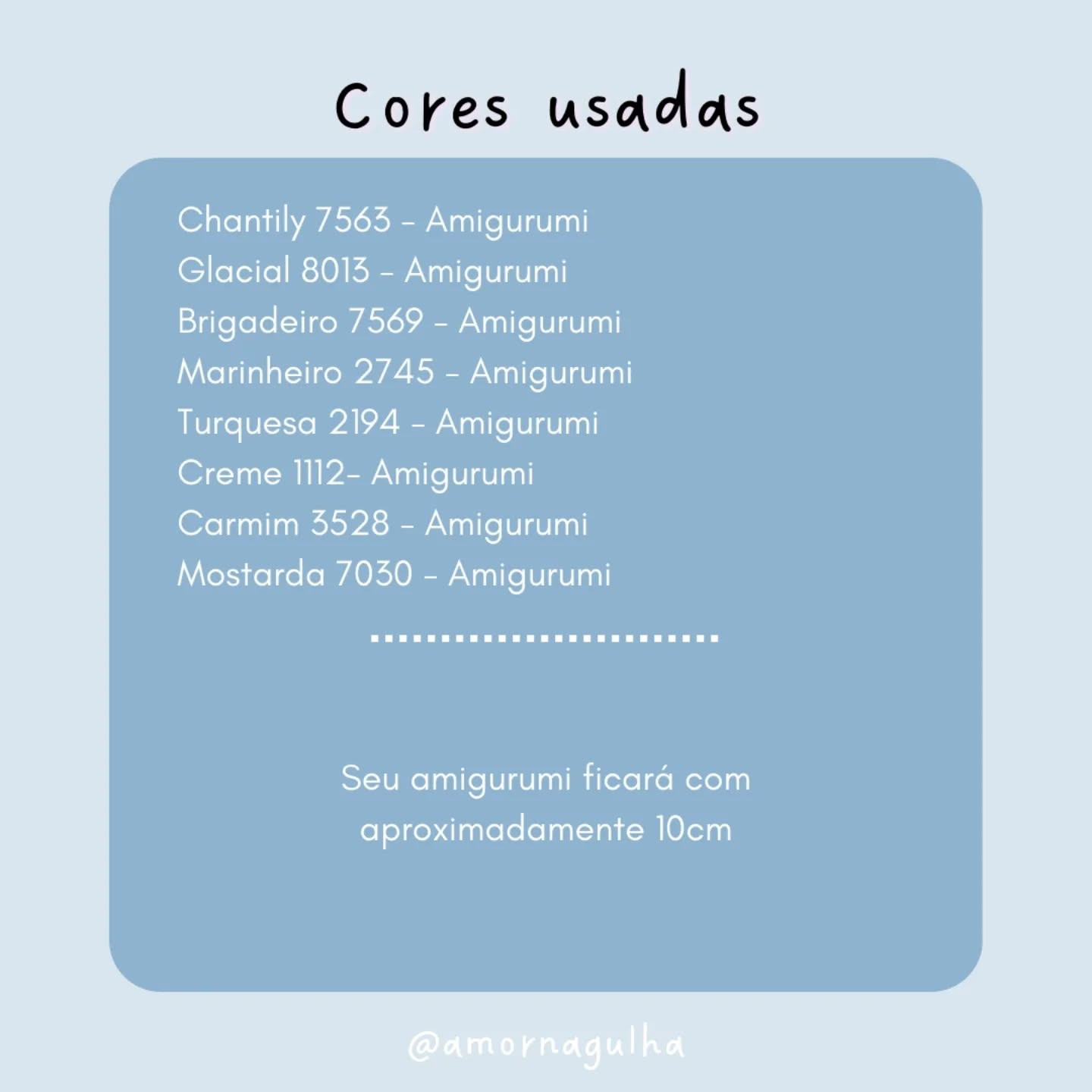 Gráfico de crochê grátis: Amigurumi Marcilhe