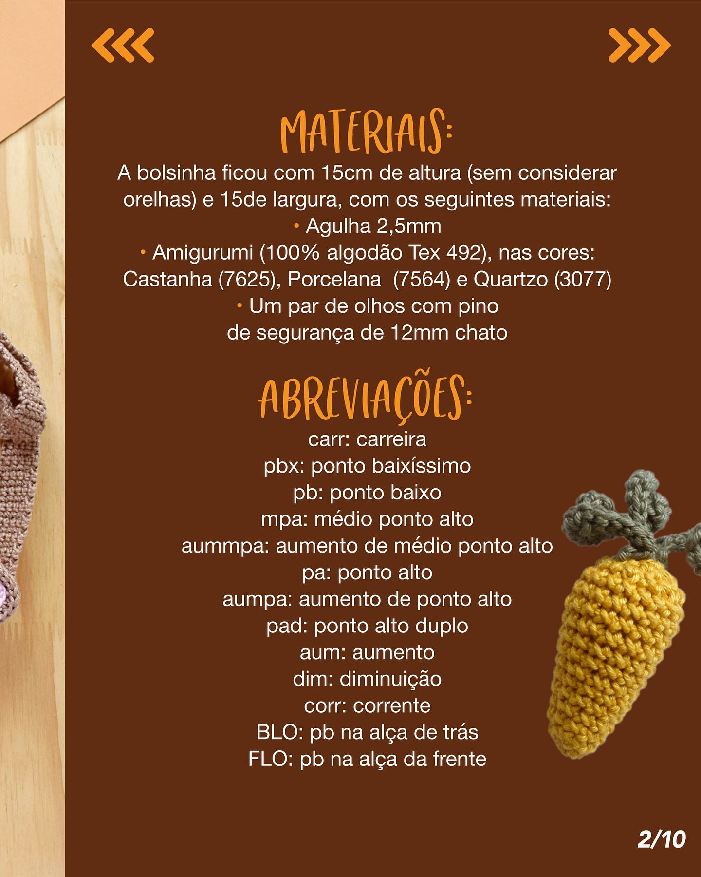 Gráfico de crochê grátis: Bolsinha coelhinho