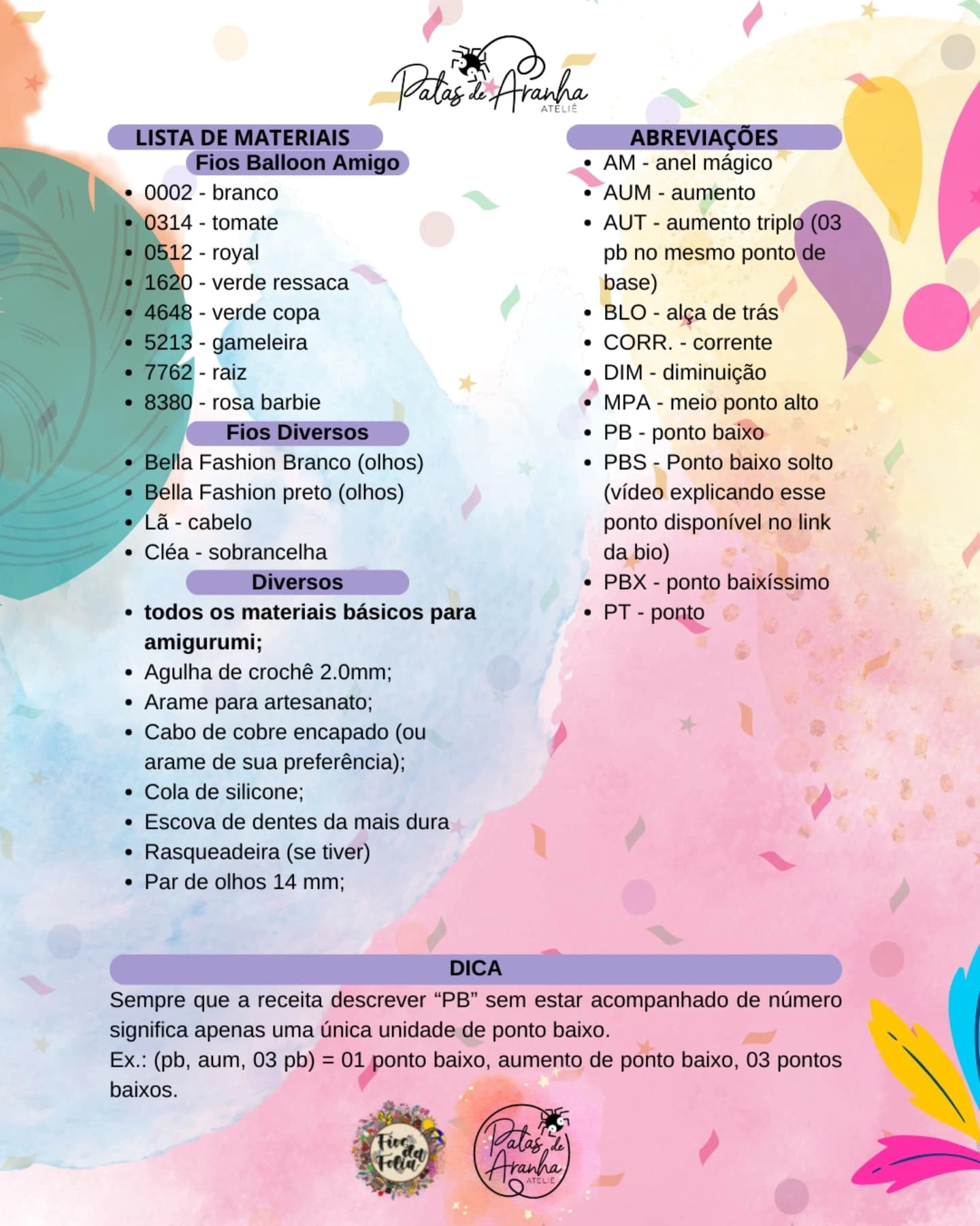 Gráfico de crochê grátis: Boneco Marisa, sem costura!