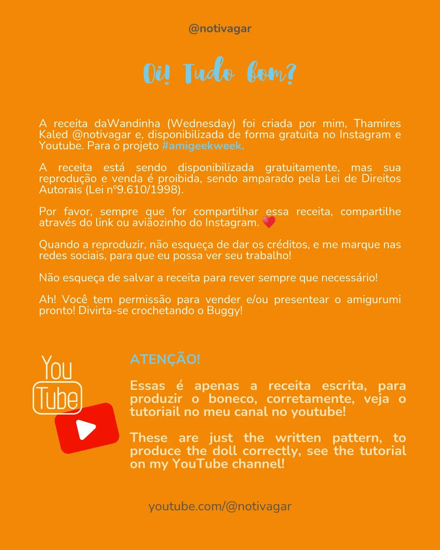 Gráfico de crochê grátis: Buggy, o palhaço