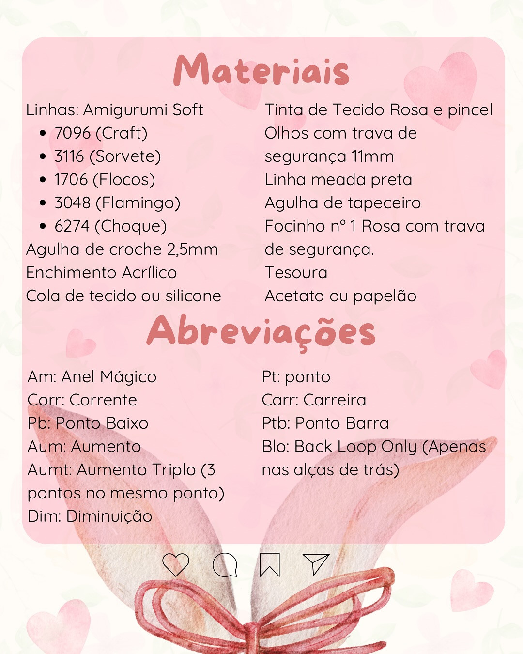Gráfico de crochê grátis: coelhinha Chloe