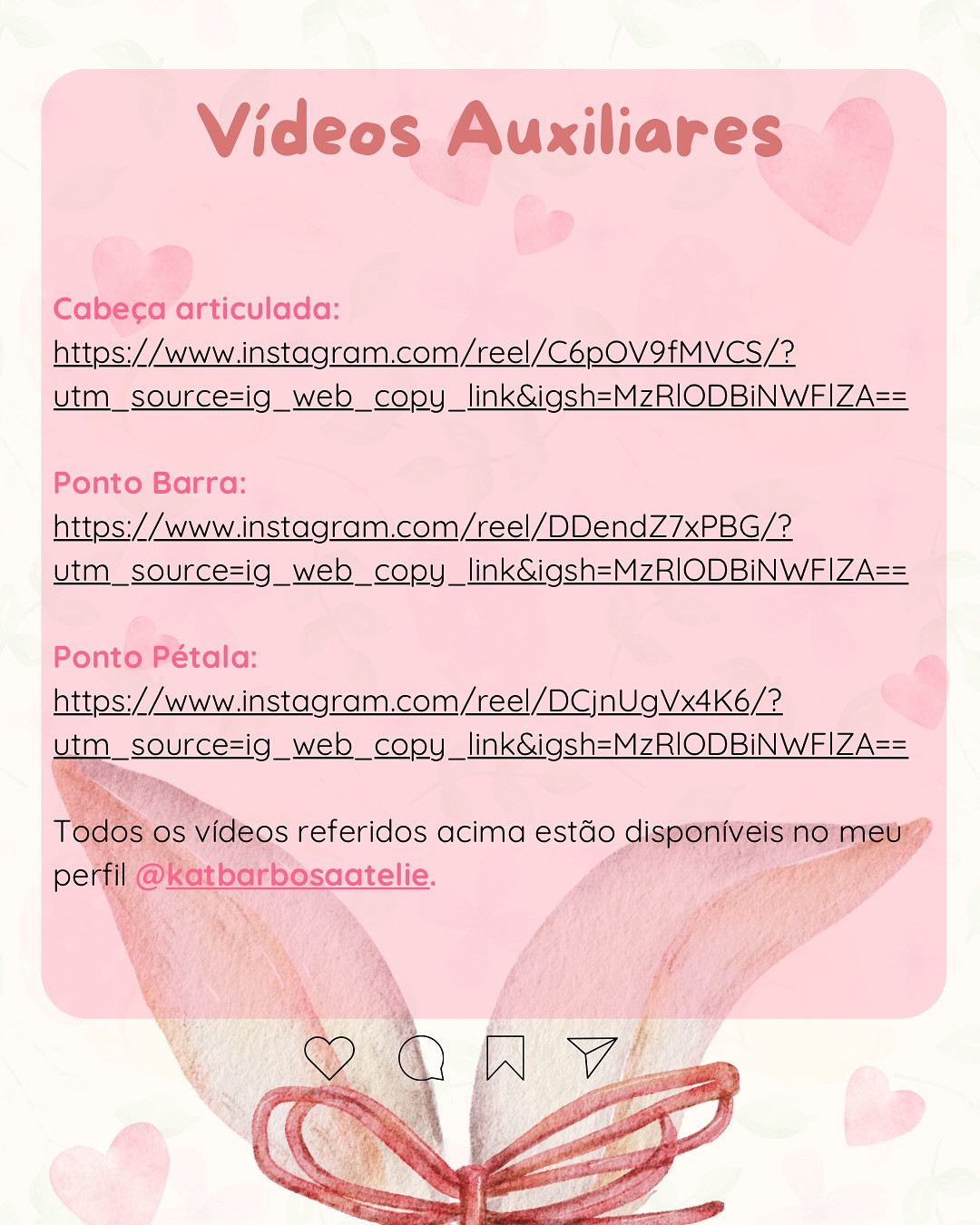 Gráfico de crochê grátis: coelhinha Chloe