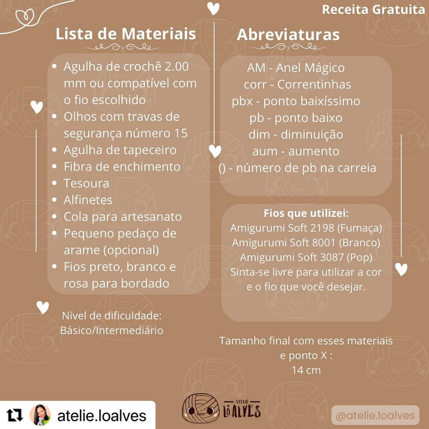 Gráfico de crochê grátis: Gatinha charmosa com gorro e cachecol