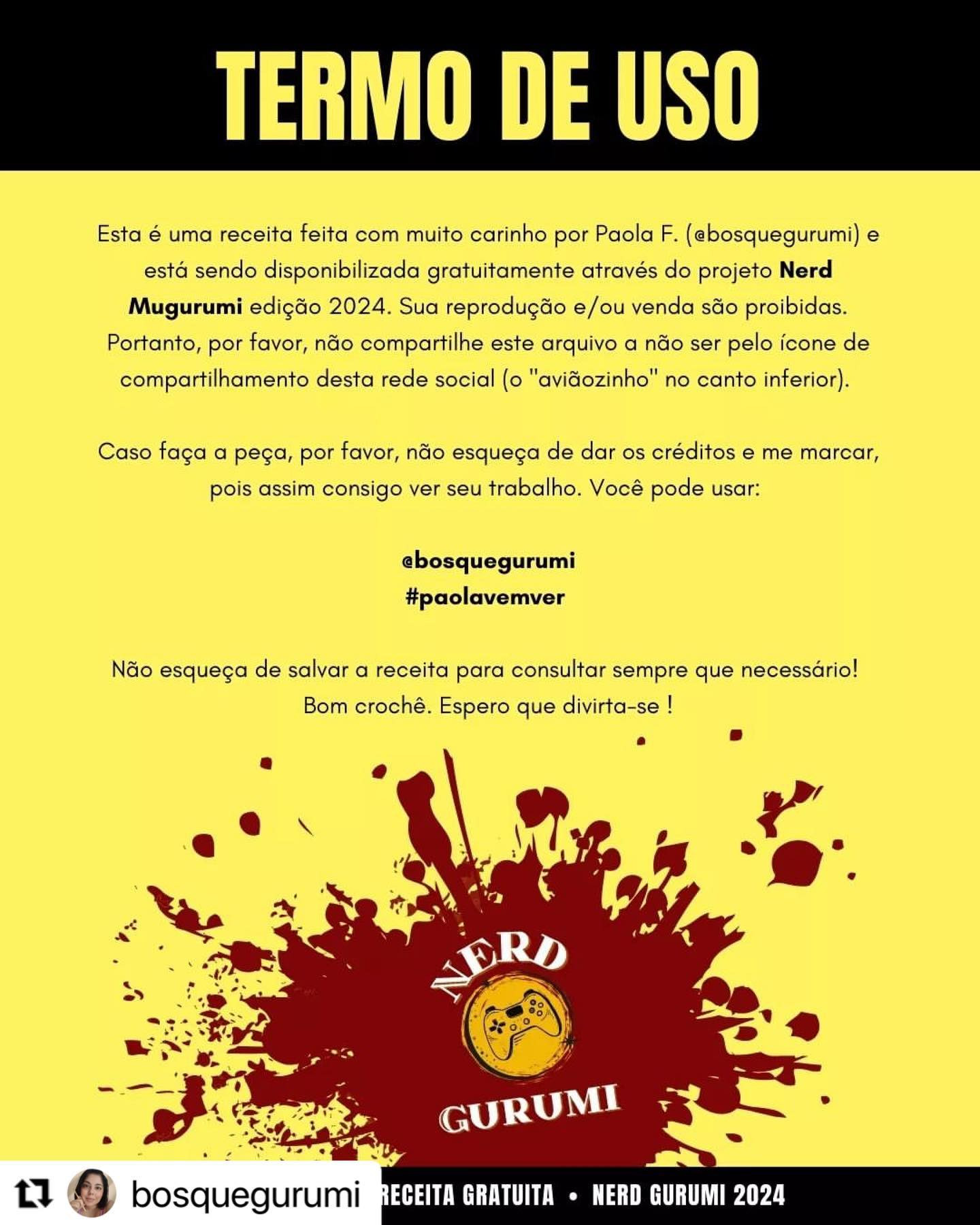 Gráfico de crochê gratuito: A Noiva de Kill Bill