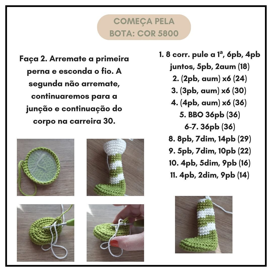 Gráfico de crochê gratuito: Boneca Moranguinho